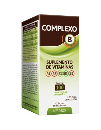 COMPLEXO B 100CPR ARTE NATIVA