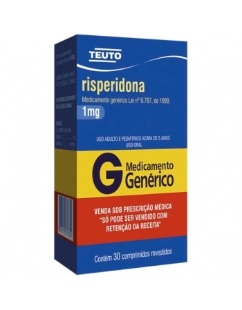 G.RISPERIDONA 1MG 30CPR P344 TEUTO