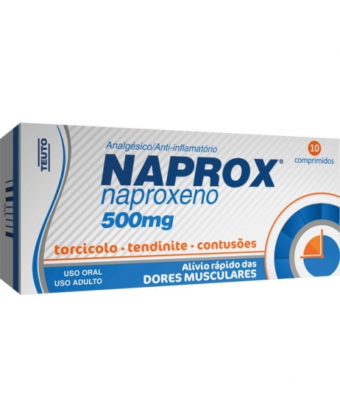 NAPROX 500 MG 10 CPR (NAPROXENO)