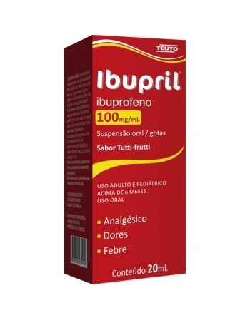 IBUPRIL GTS 100MG 20ML TEUTO
