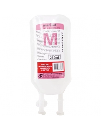 MANITOL 20% 250ML FRASCO JP