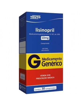 LISINOPRIL 10 MG 30 CPR - GENÉRICO