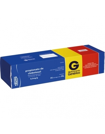 PROPIONATO DE CLOBETASOL 0,5MG/G CREME 30 GR - GENÉRICO