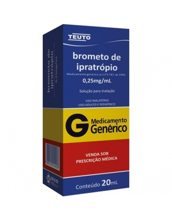 G.IPRATROPIO 20ML SOLUCAO P/INALACAO TEUTO