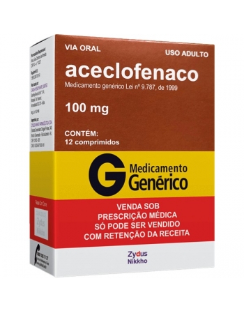 G.ACECLOFENACO 100MG 12CPR