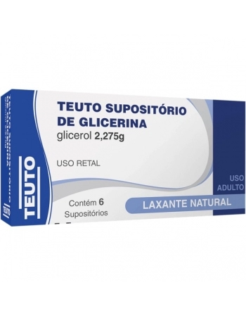 SUPOSIT GLICERINA ADU 6 UND