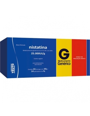 G.NISTATINA CREME VAGINAL 60GR 14 APLIC TEUTO