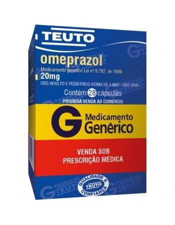 G.OMEPRAZOL 20MG 28CPS TEUTO