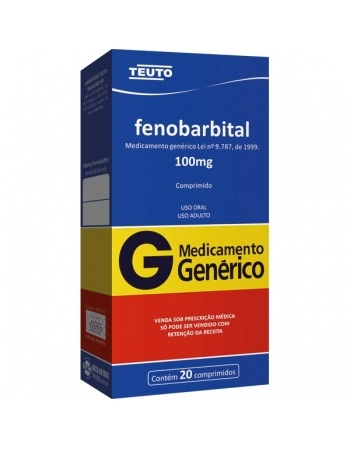 G.FENOBARBITAL 100MG 20CPR P344 TEUTO