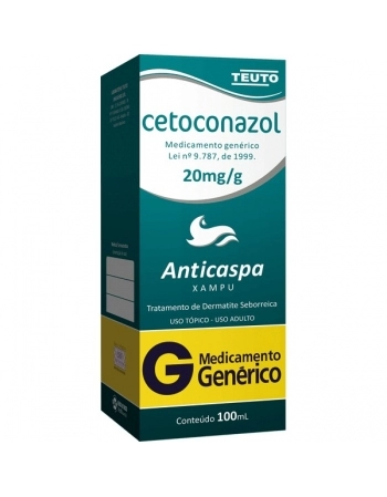 CETOCONAZOL 100ML SHAMPOO - Genérico