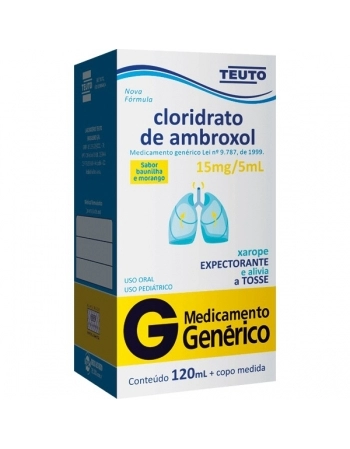 G.AMBROXOL XPE INFANTIL 15MG 120ML TEUTO