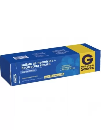 BACITRACINA ZINCICA + NEOMICINA 50 GR PO - Genérico