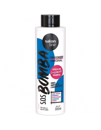 CONDICIONADOR SOS BOMBA ORIGINAL 300ML SALON LINE