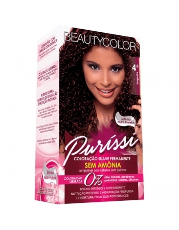 BEAUTY COLOR COL CRE S/AMONIA KIT 4.6 BORGON