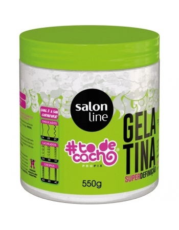 TODECACHO GELATINA SUPER DEFINICAO 550GR SALON LINE