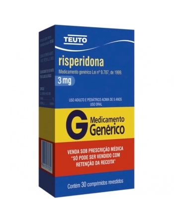 G.RISPERIDONA 3MG 30CPR P344 TEUTO