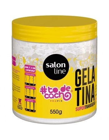 GELATINA TODECACHO SUPER TRANSICAO CAPILAR 550G