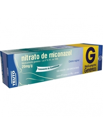 MICONAZOL CREME VAGINAL 80G 14 APLI - GENÉRICO