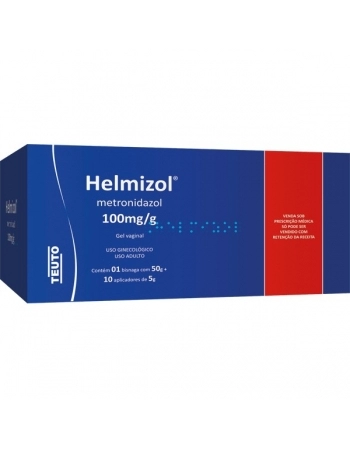 HELMIZOL GEL VAG 50GR 10 APLIC TEUTO