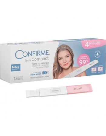 CONFIRME TEST COMPACT TESTE DE GRAVIDEZ 1UND ANALITIC
