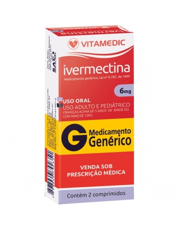 G.IVERMECTINA 6 MG 2 CPR