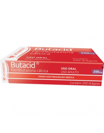 BUTACID 200 MG 20X10 CPR (FENILBUTAZONA)