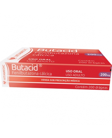 BUTACID 200 MG 20X10 CPR (FENILBUTAZONA)