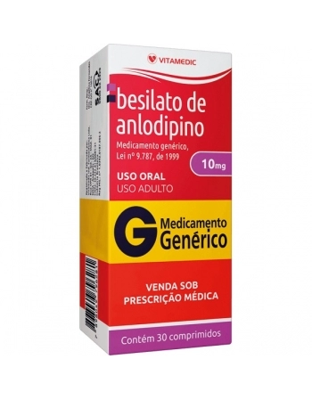 G.ANLODIPINO 10MG 30CPR VITAMEDIC