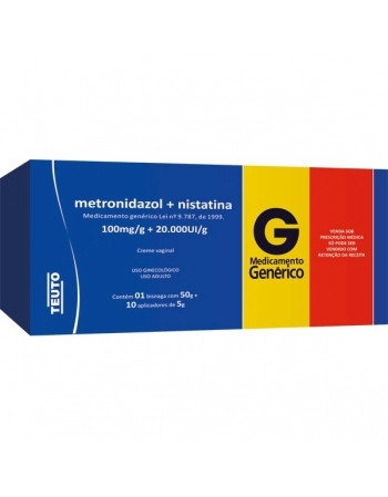 G.METRONIDA+NISTATINA CR VAG 50GR 10 APLIC TEUTO