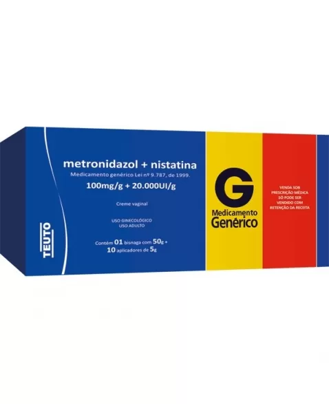 METRONIDA+NISTATINA CR VAG 50G - GENÉRICO