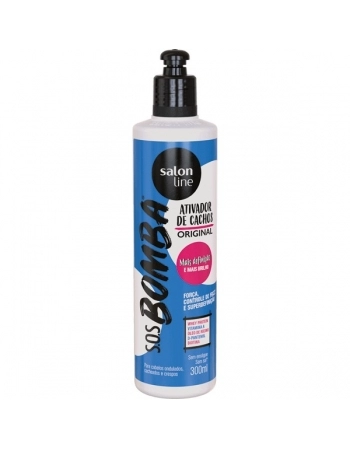 SOS BOMBA ATIVADOR CACHOS CRESCIMENTO 300ML SALON LINE
