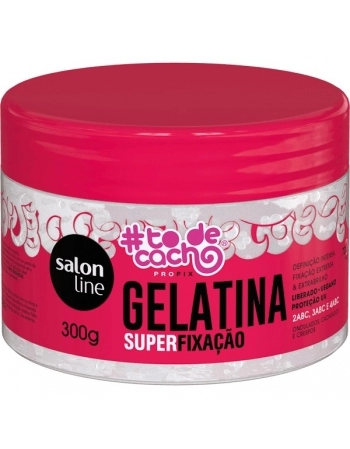 TODECACHO GELATINA SUPER FIXACAO 300GR SALON LINE
