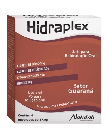 HIDRAPLEX PO 4ENV 27,90GR GUARANA NATULAB