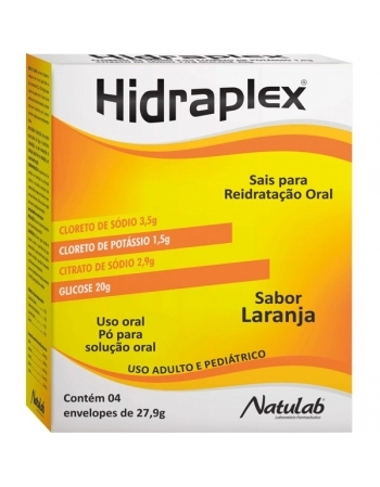 HIDRAPLEX PO 4ENV 27,90GR LARANJA NATULAB