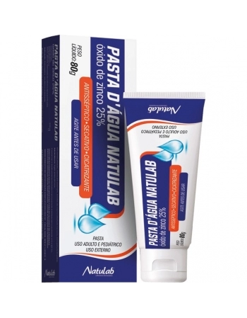 PASTA D AGUA NATULAB 80GR NATULAB