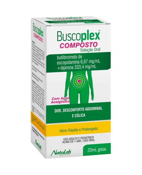 BUSCOPLEX COMPOSTO GOTAS 20 ML