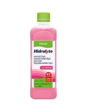 HIDRALYTE 45 TUTTI-FRUTTI 500ML NATULAB