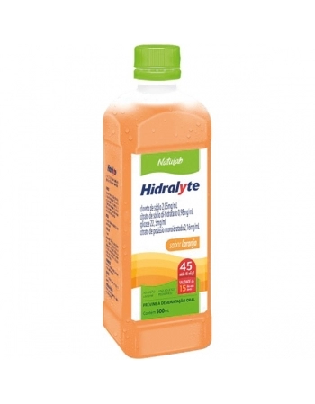HIDRALYTE 45 LARANJA 500ML NATULAB