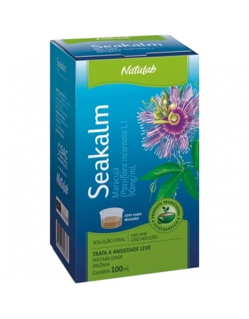 SEAKALM 90MG SOLUCAO 100ML NATULAB