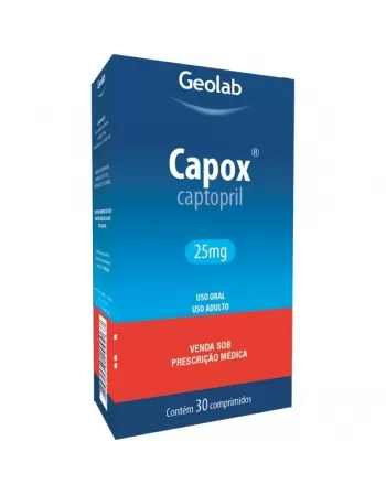 CAPOX 25 MG 30 CPR