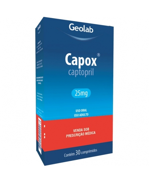 CAPOX 25 MG 30 CPR