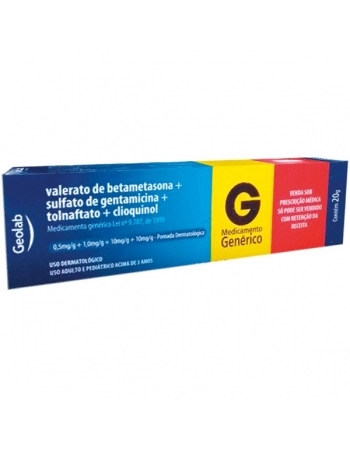 G.BETAM+GENTAM+TOLNAF+CLIOQ POM 20GR GEOLAB