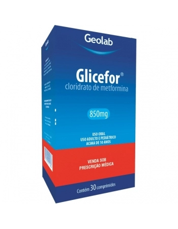 GLICEFOR 850MG 30CPR GEOLAB
