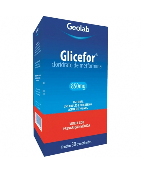 GLICEFOR 850 MG 30 CPR