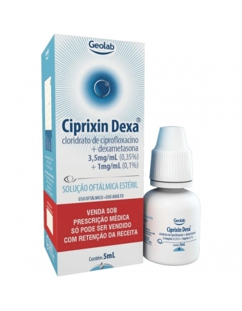 CIPRIXIN COLIRIO (CIPROF+DEXAMET) GEOLAB