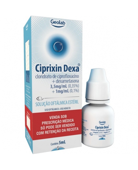 CIPRIXIN SOL OFT CIPROF+DEXAMET COLIRIO