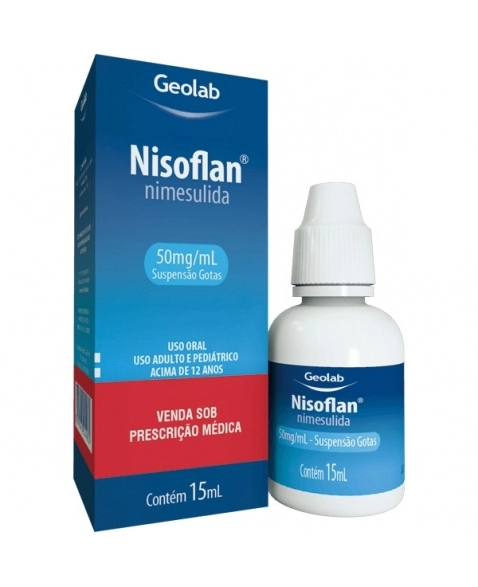 Nisulid 50mg solução oral com 15ml - Ache