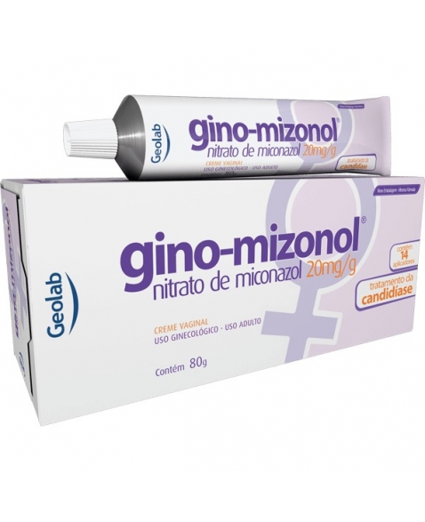 GINO-MIZONOL 20 MG/G 80 GR + 14 APLI