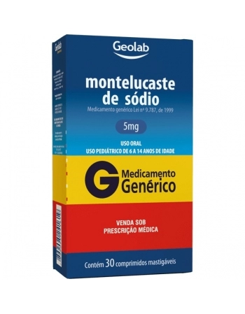 G.MONTELUCASTE 5MG 30CPR GEOLAB