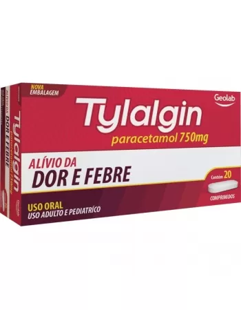 TYLALGIN 750 MG 20 CPR (PARACETAMOL)